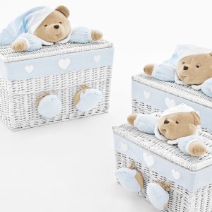 Puccio Chests set of 3 light blue