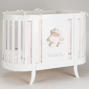 Nanan Puccio ovaal ledikant Roze