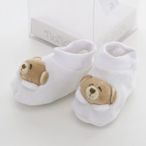 Nanan Tato Baby Slofjes Wit
