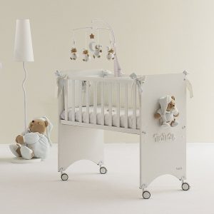 Nanan Puccio Co-sleeper incl. Matras Blauw