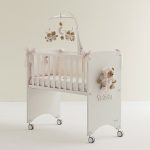 Nanan Puccio Co-sleeper incl. Matras Roze