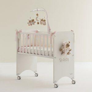 Nanan Puccio Co-sleeper incl. Matras Roze