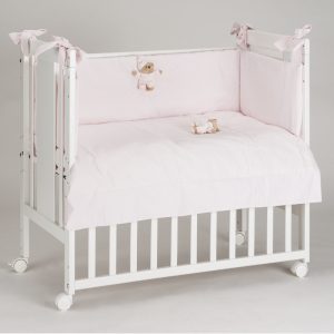 Mini me 4pcs Bumper Set Dadini Puccio Pink