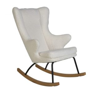Quax Schommelstoel de Luxe Limited (Teddy White)