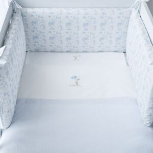 Theophile & Patachou Bedbeschermer Blue Garden